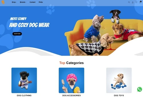 E-Commerce Website for Pet Products