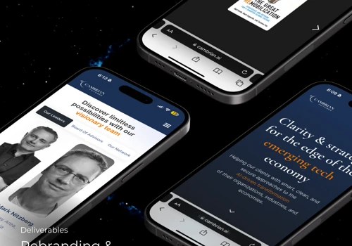 Rebranding, Web design and development