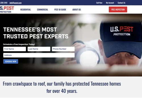 Pest Protection Website