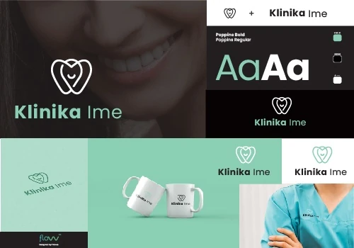 Klinika Ime Brand Identity.