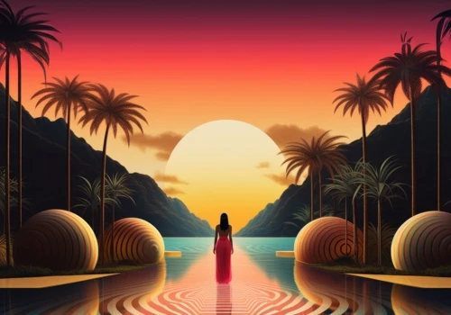 AI-Generated Images for Travel Agency Tez Tour