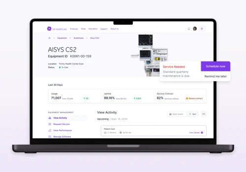 Product design & strategy for GE Healthcare