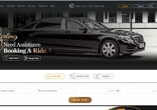website and mobile application