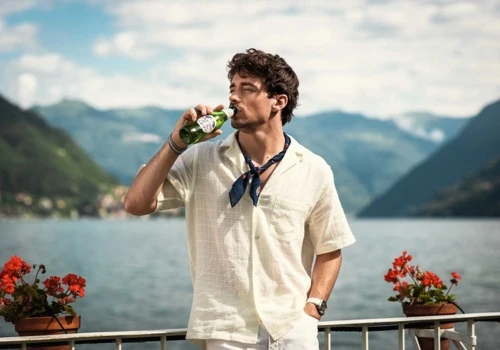 Peroni Nastro Azzurro with Charles LeClerc