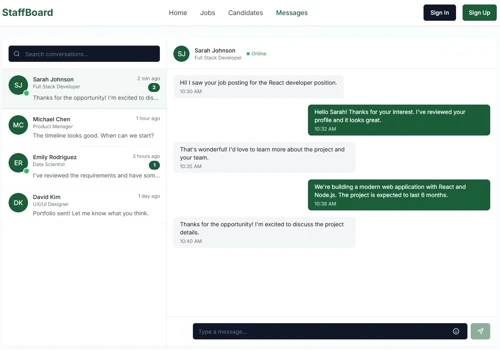 Automated QA for a Staff Management Platform