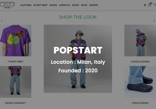 PopStart Website Creation
