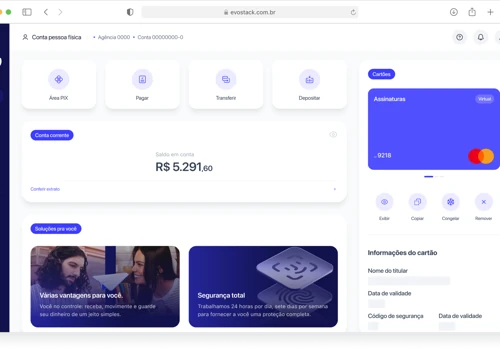 SaaS-based platform for banking management