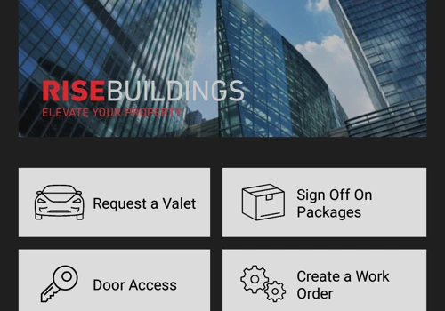 Rise Buildings Web and Mobile Applications Development