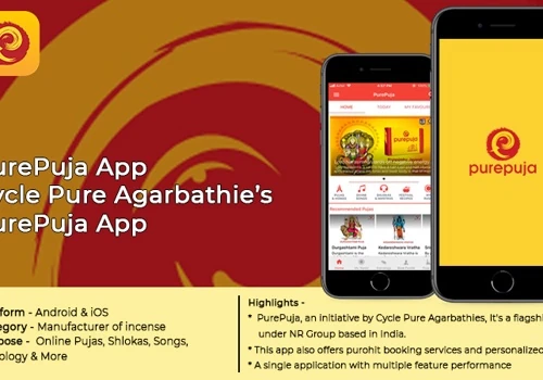 PurePuja - Cycle Pure Agarbathie’s PurePuja App