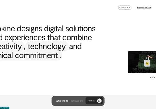 Wokine Website