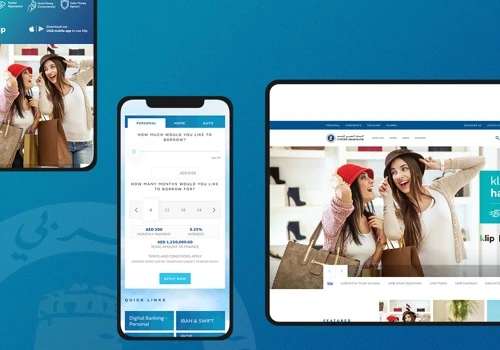 United Arab Bank Website Design