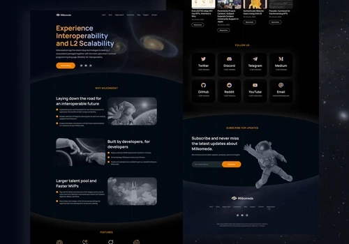 Milkomeda • Cross-blockchain DApp creation