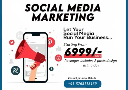 Social Media Marketing Start from 6999/ months