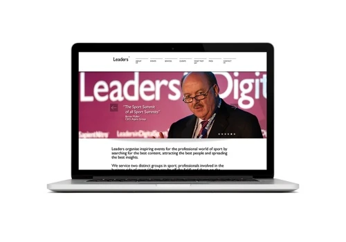 Leaders Sport Summit - Website Design