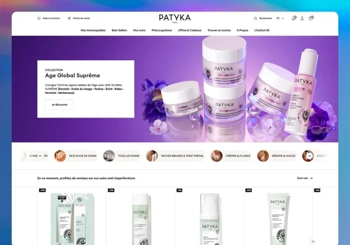 Patyka’s e-commerce redesign on Shopify Plus