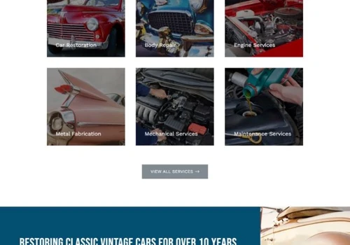 Local Auto Shop Business Website