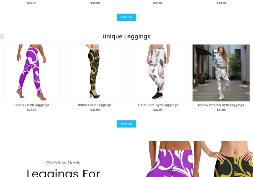 E-commerce Store Built on Shopify Platform