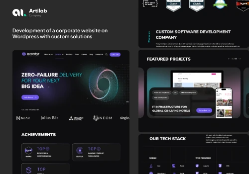 Development of a Corporate Website