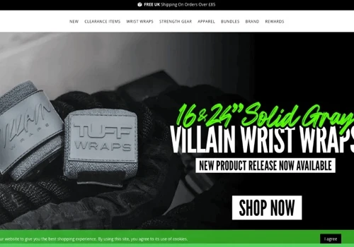TuffWraps Shopify Theme Customization