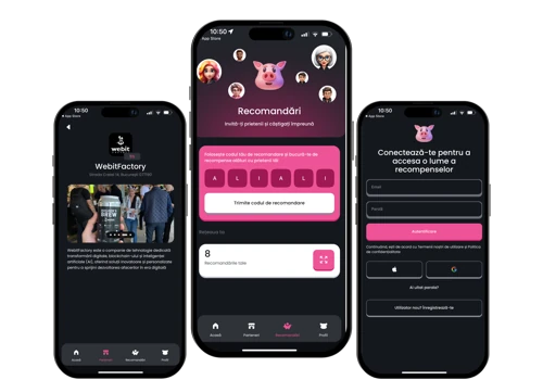 Blockchain Cashback Mobile App