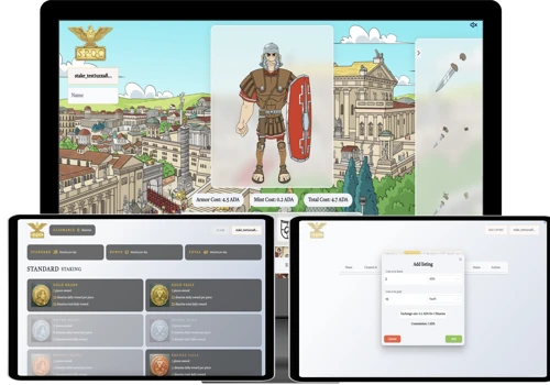 Roman-Inspired Blockchain Ecosystem