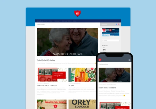 Development of an information-type website