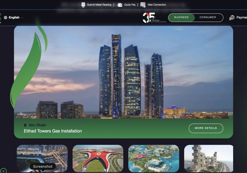 Al Fanar Gas Group- Web design & Development & SEO