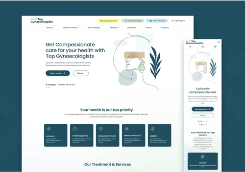 Web design for Top Gynaecologists London