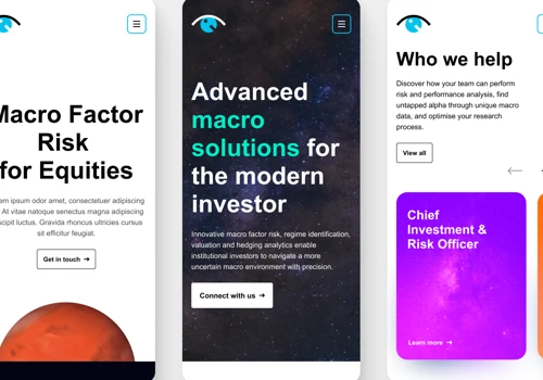 Website redesign + webflow build