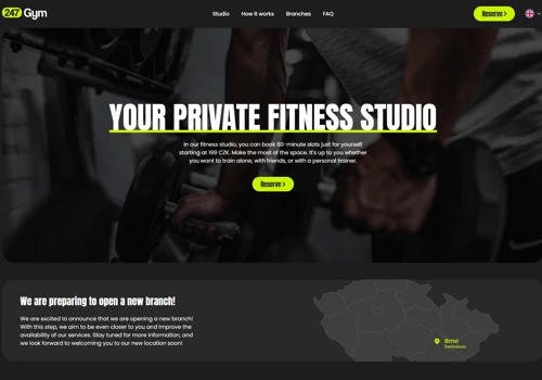 Fully Automated 24/7 Gym Platform with Cloud-Base
