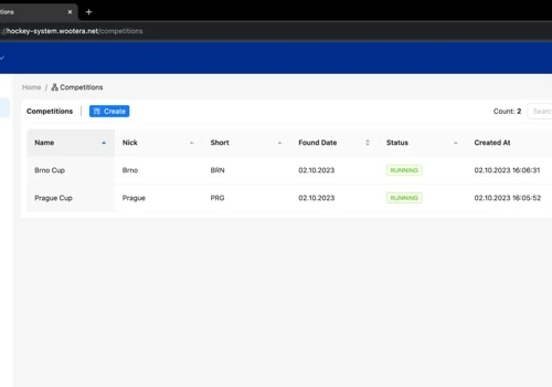 Scalable Platform for Effortless Hockey League Mgm