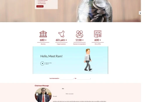 Web Development for Sarwa Haryana Gramin Bank