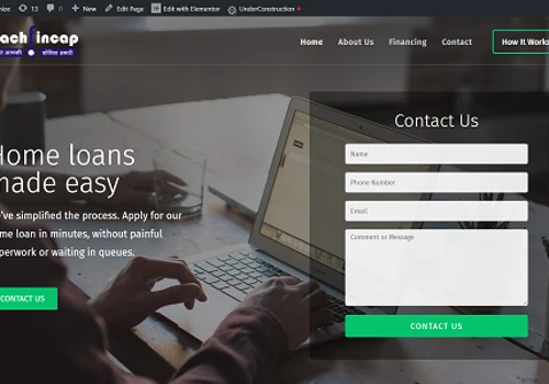 Finance Website