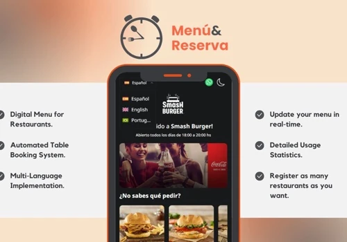 SaaS Suite for digital experiences for Restaurants