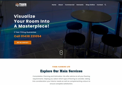 Tiger Flooring Web Development