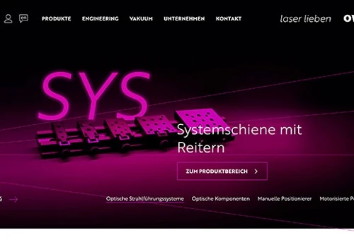 TYPO3 Relaunch of Corporate Website and Shop