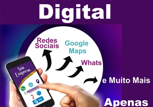 Cartão de visitas digital