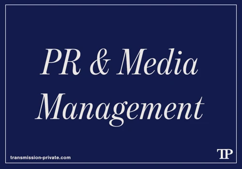 PR & Media Management