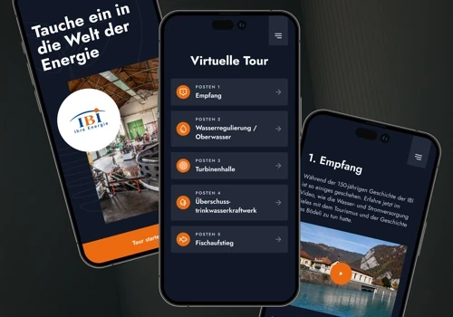 QR-Powered Tour Website