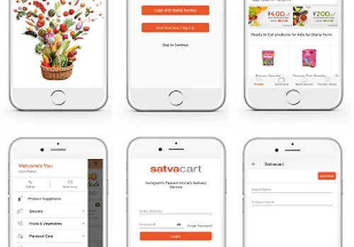 SATVACART (Grocery App) -  Sell Online Grocery