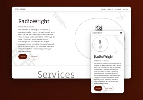 A service audio project and development company
