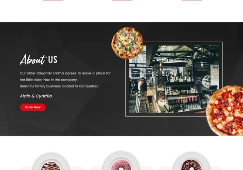 Nao Pizza Restaurant Website!