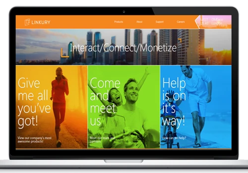 Linkury – Web App Design | Leading monetization innovation