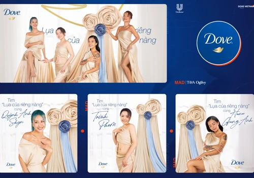 Campaign "Lụa của riêng nàng" for Dove Vietnam