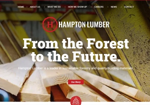 Hampton Lumber Rebrand