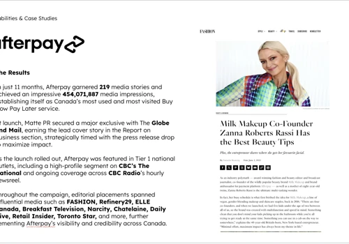 Afterpay Case Study