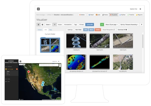 Optelos - Drone Data AI Analytics Solution