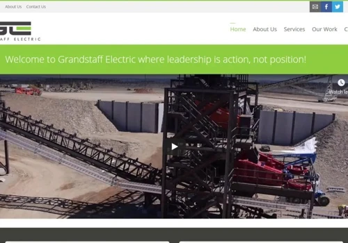 Website Design for Grandstaff Electric