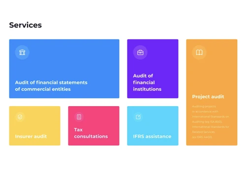 Auditing & Consulting | Web App