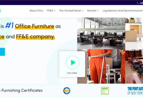 Web infrastructure Revamp for New York FF&E Brand